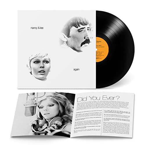 Nancy Sinatra and Lee Hazlewood album cover with vinyl record and inserts.