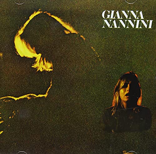 CD cover for Gianna Nannini’s album featuring a portrait and silhouette.