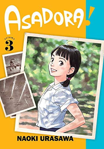 Manga volume 3 cover with a girl and vintage airplane imagery.