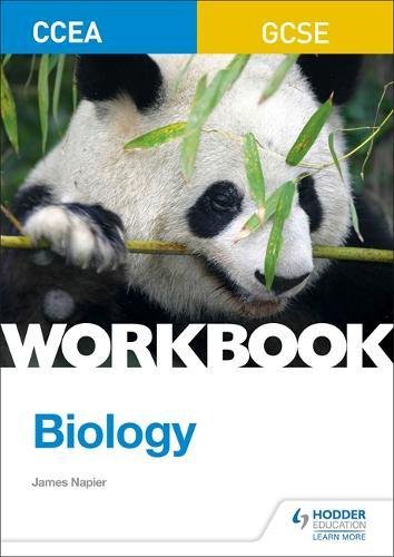 CCEA GCSE Biology workbook cover with a panda eating bamboo.