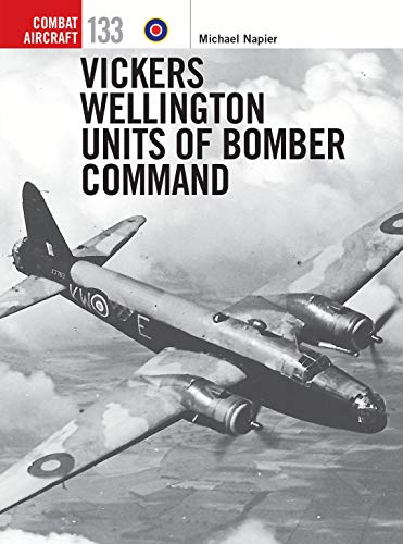 Book cover featuring a black and white image of a Vickers Wellington bomber.
