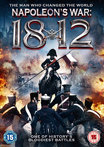 DVD cover art showing a Napoleonic soldier on horseback amidst a chaotic battlefield scene.