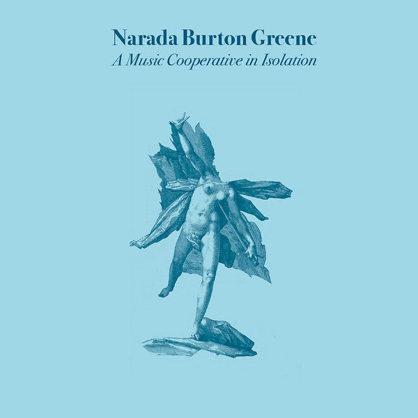 CD cover for Narada Burton Greene featuring a blue statue illustration.