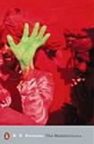 Red book cover with a stylized hand image and title text below.