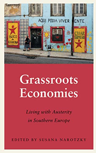 Book cover depicting a street scene in Southern Europe with painted doors.