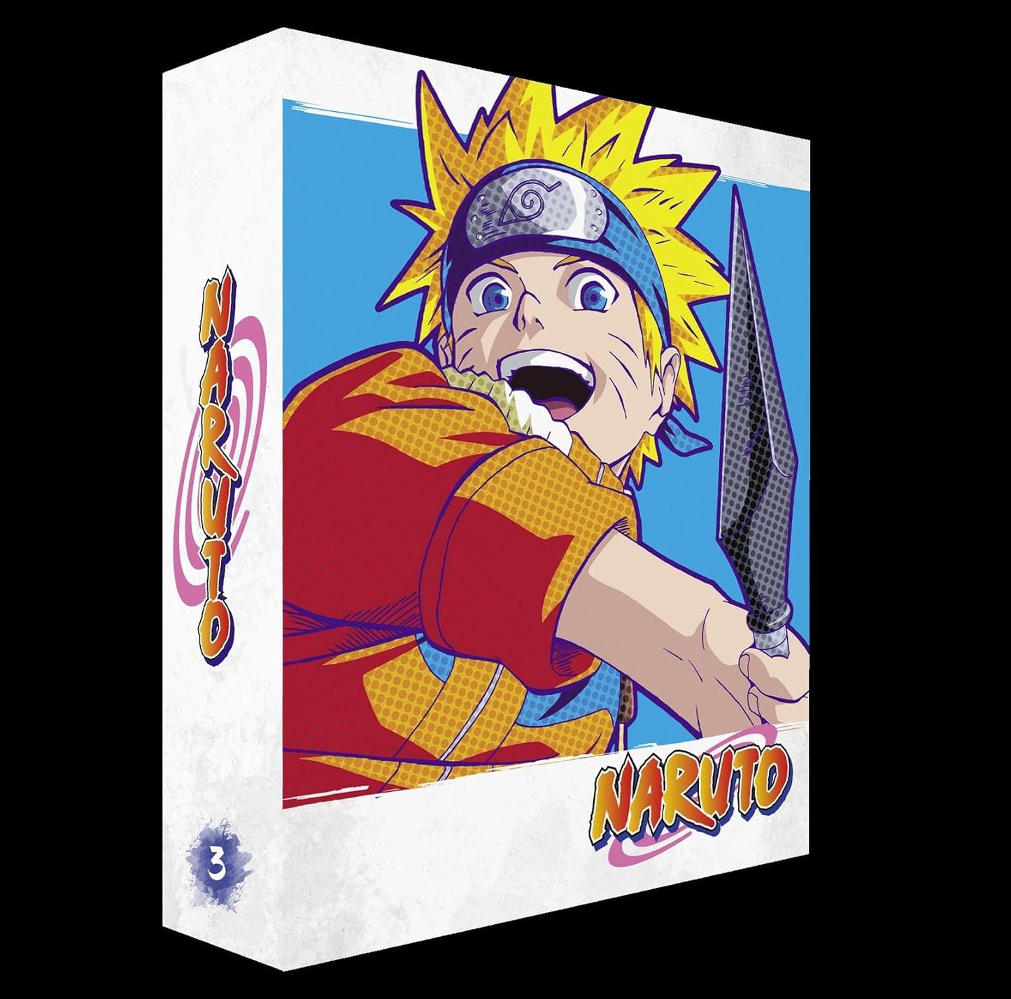 Blu-ray case featuring Naruto Uzumaki in a dynamic, illustrated pose.