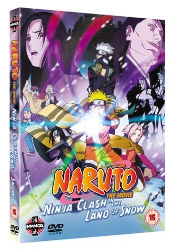 DVD cover for “Naruto the Movie: Ninja Clash In The Land Of Snow.”