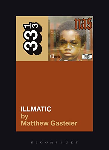 Book cover for "Nas's Illmatic" featuring a young boy's portrait.