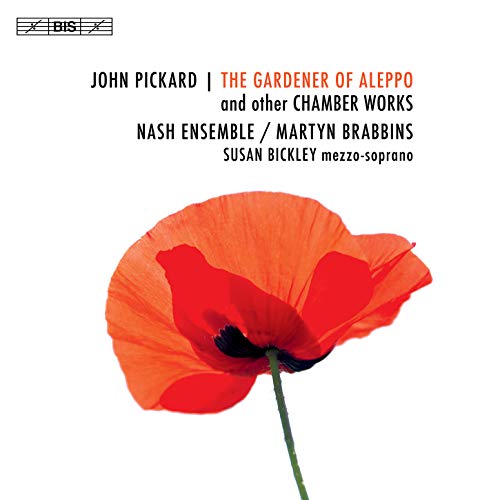 CD cover featuring a large red poppy against a white background.