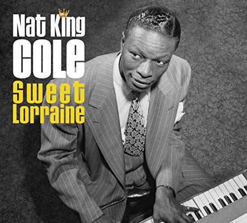 Nat King Cole CD cover featuring a portrait of the singer at a piano.