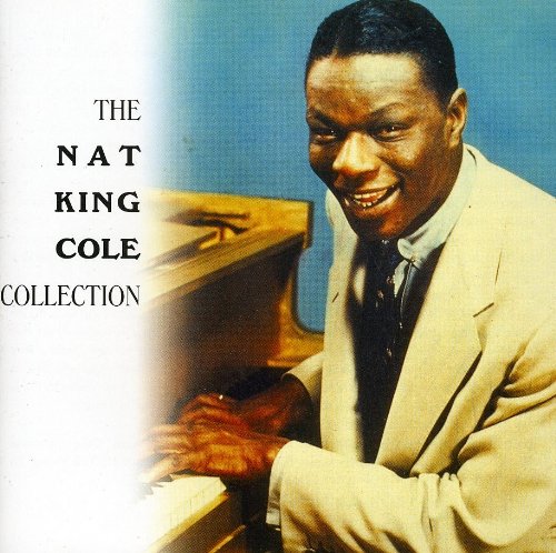 CD cover featuring Nat King Cole smiling at the piano.