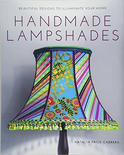 Book cover featuring a brightly colored, patterned handmade lampshade.