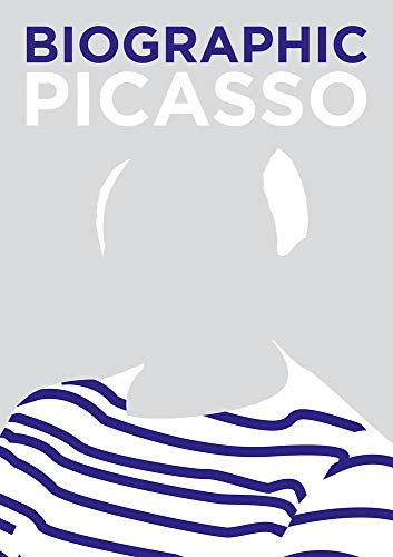 Book cover for “Biographic: Picasso” featuring a stylized portrait.