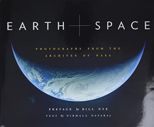 Book cover: Earth and Space photographs from NASA archives, with Earth view.