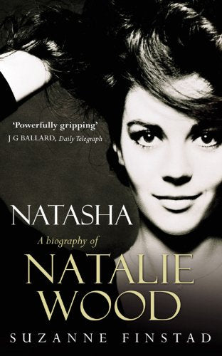 Book cover featuring a black and white portrait of Natalie Wood.