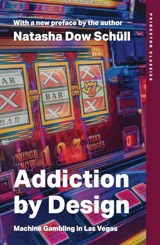 Book cover featuring brightly lit slot machines and bold title text.