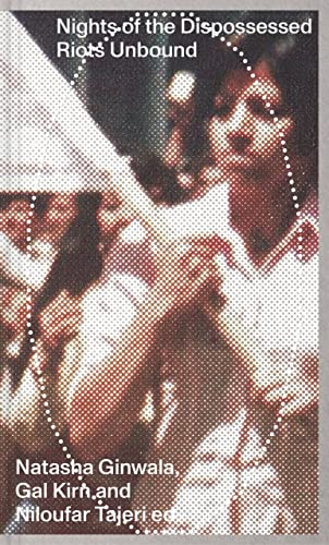 Book cover with halftone image of people in a tense confrontation.