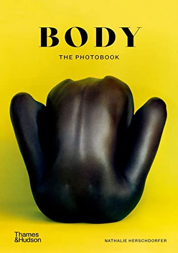 Book cover titled Body featuring a dark-skinned person curled up against a yellow background.