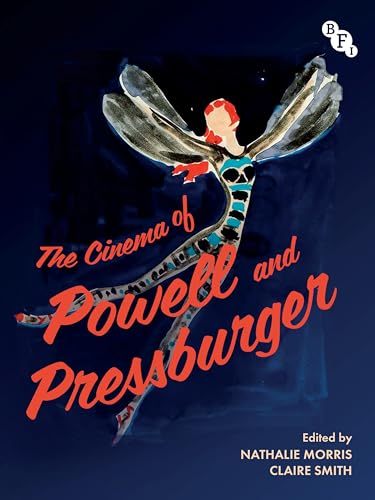 Book cover: illustrated figure with wings, title “The Cinema of Powell and Pressburger.”
