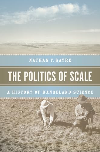 Book cover: two figures in a field with title “The Politics of Scale.”