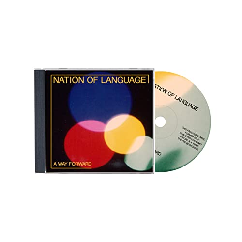 Nation of Language album "A Way Forward" CD in standard jewel case.