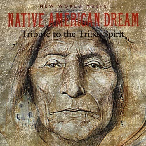 CD cover featuring a close-up portrait of a Native American man.
