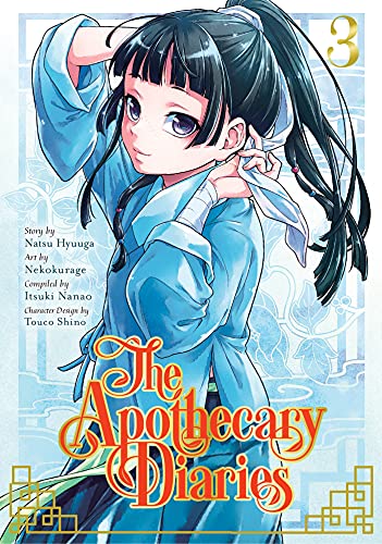 Manga cover featuring a girl with dark hair in a blue tunic, labeled volume 3.