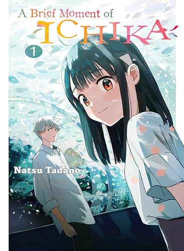 Manga cover featuring a girl and a boy in front of an aquarium tank.