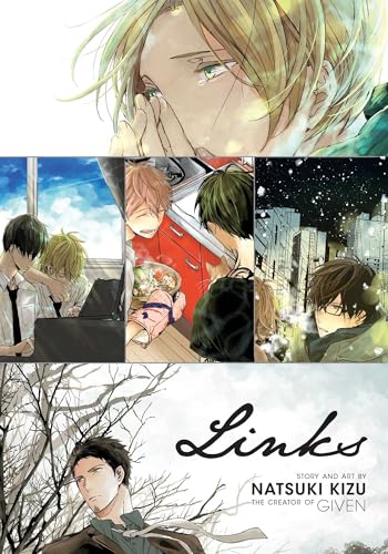 Manga cover featuring multiple young men and winter scenery.