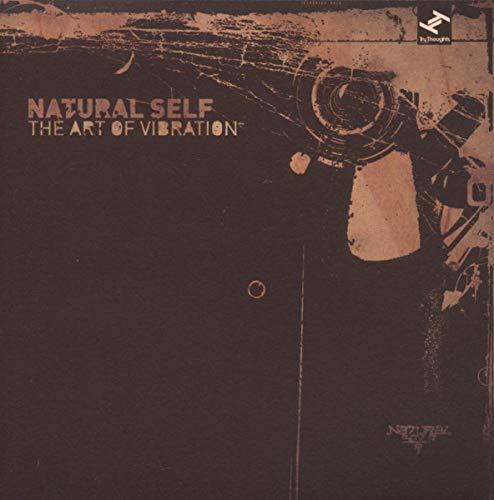 CD cover for “Natural Self – The Art Of Vibration” with abstract design.