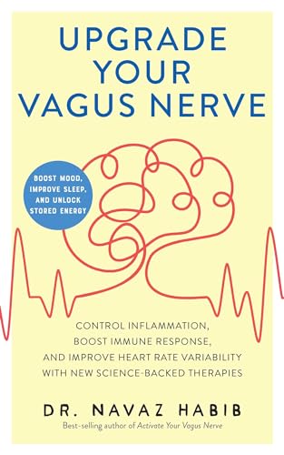 Book cover with illustration of a brain and heartbeat line.