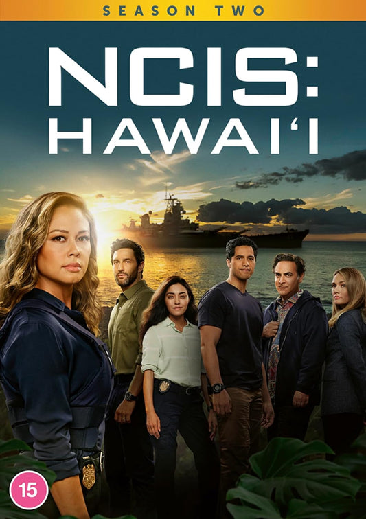 NCIS: Hawaii Season Two DVD cover with cast against a Hawaiian seascape.
