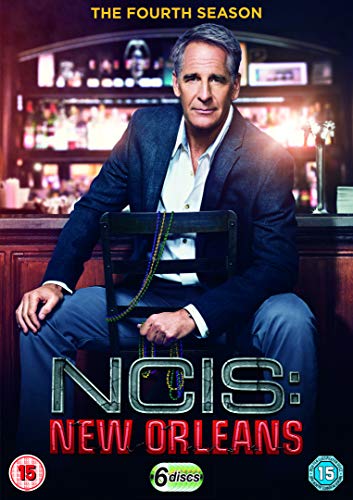 DVD cover featuring Scott Bakula sitting in a bar with NCIS New Orleans branding.