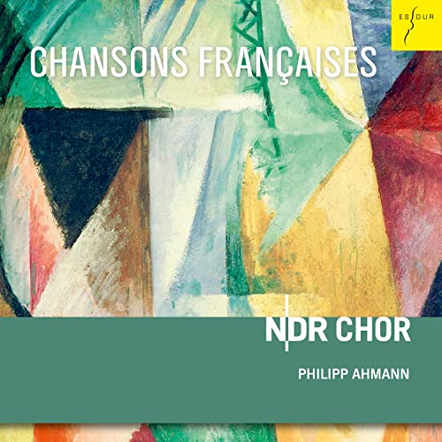 CD cover for “Chansons Françaises” by NDR Choir & Philipp Ahmann.