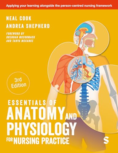 Textbook cover titled Essentials of Anatomy and Physiology for Nursing Practice with anatomical diagrams.