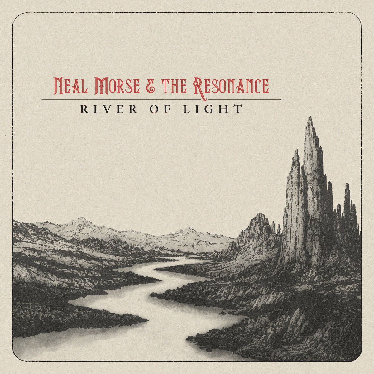 Neal Morse album cover: a winding river through mountainous landscape.