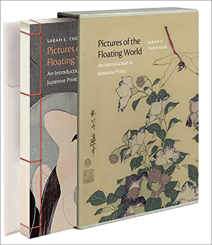 Book cover with floral Japanese print and accompanying slipcase.