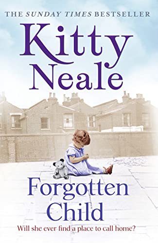 Book cover: young girl sitting alone with a teddy bear.