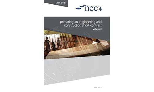 NEC4 engineering and construction short contract guide, volume 2 cover.