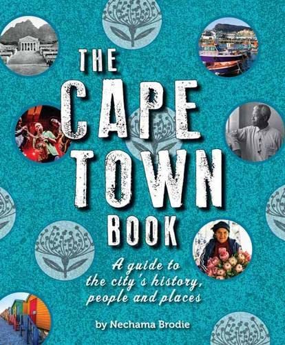Book cover featuring images of Cape Town landmarks and people.