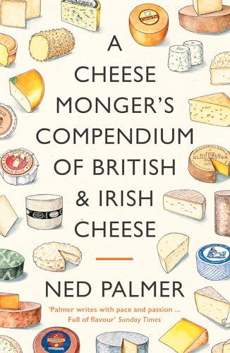 Book cover featuring cheese, likely with a rustic or vintage design and typography.