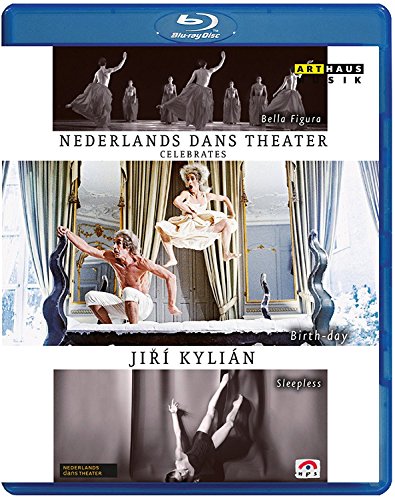 Blu-ray cover for Nederlands Dans Theater celebrating Jiří Kylián’s work.
