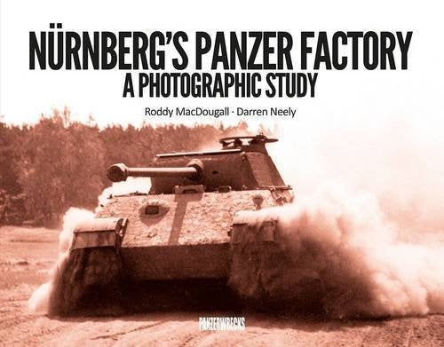 Book cover featuring a World War II-era German Panzer tank in motion.