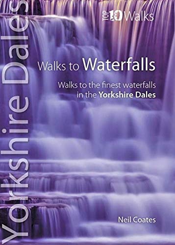 Book cover featuring a cascading waterfall in the Yorkshire Dales.