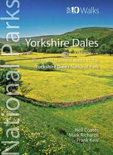 Book cover depicting a yellow wildflower field in the Yorkshire Dales.