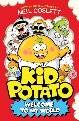 Book cover featuring cartoon characters, including a large potato-shaped boy.