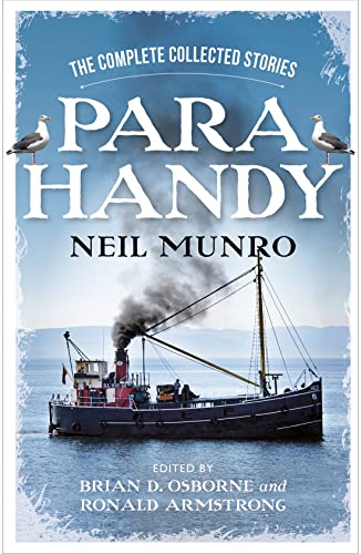 Book cover: "Para Handy" with a steamship and seagulls.