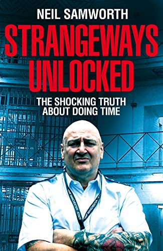 Book cover: “Strangeways Unlocked” with a prison and man’s portrait.