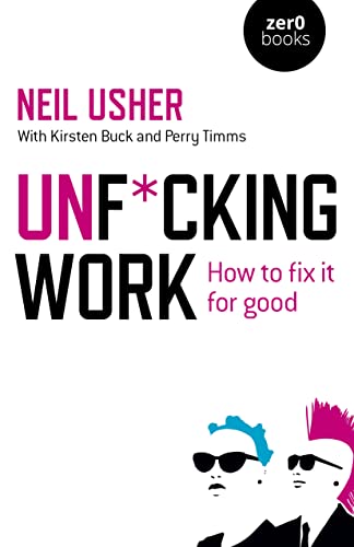 Book cover with bold red and black text, and a punk-style illustration.