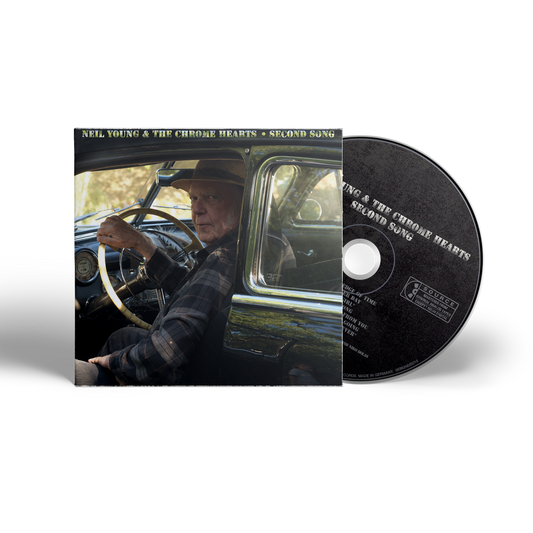 CD case and disc for Neil Young & The Chrome Hearts’ “Second Song.”